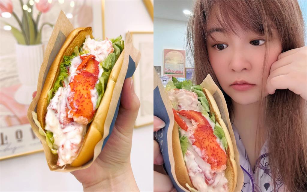 麥當勞「385元螯龍蝦堡」爽當早餐!女星曝「蝦肉才2口」揭4字感想