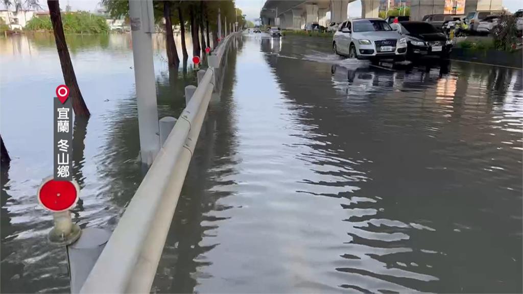 宜蘭三天雨量破千　賴總統點名宜縣府：為何沒一級開設？