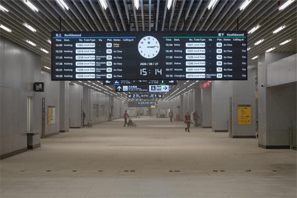 快新聞／台南重大工程快完成了！首波「鐵路地下化」即將通車　預估時程震撼曝光