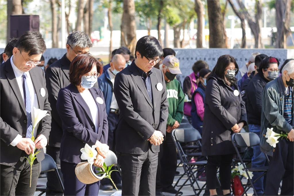 快新聞/高雄追思二二八 陳其邁:歷史可以原諒但不能忘記