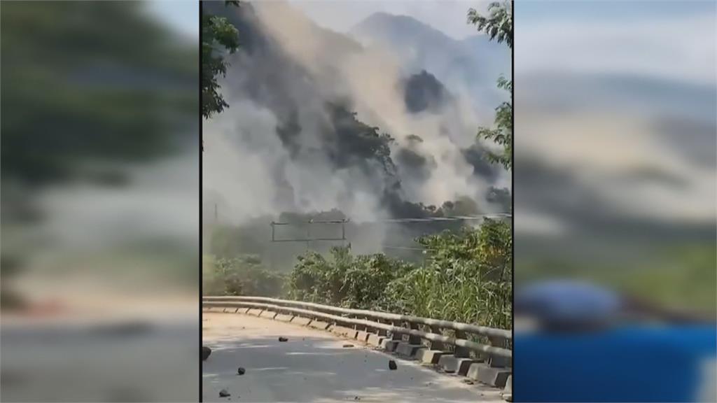 池上6.8強震 600名遊客受困赤科山.六十石山