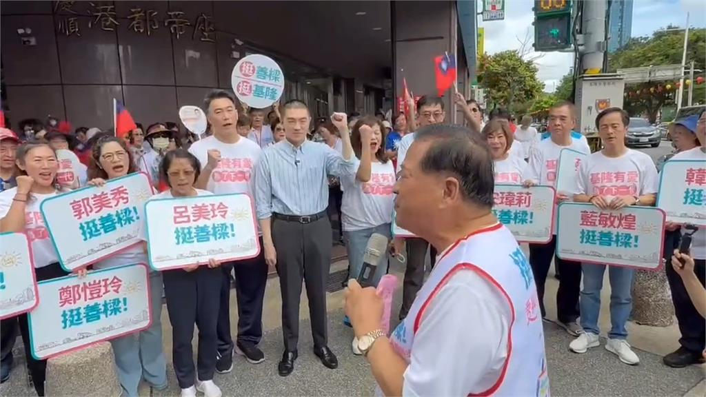 「台灣頭」選戰！謝國樑完成參選登記　小英好忙...童子瑋等待「拜媽祖」結果