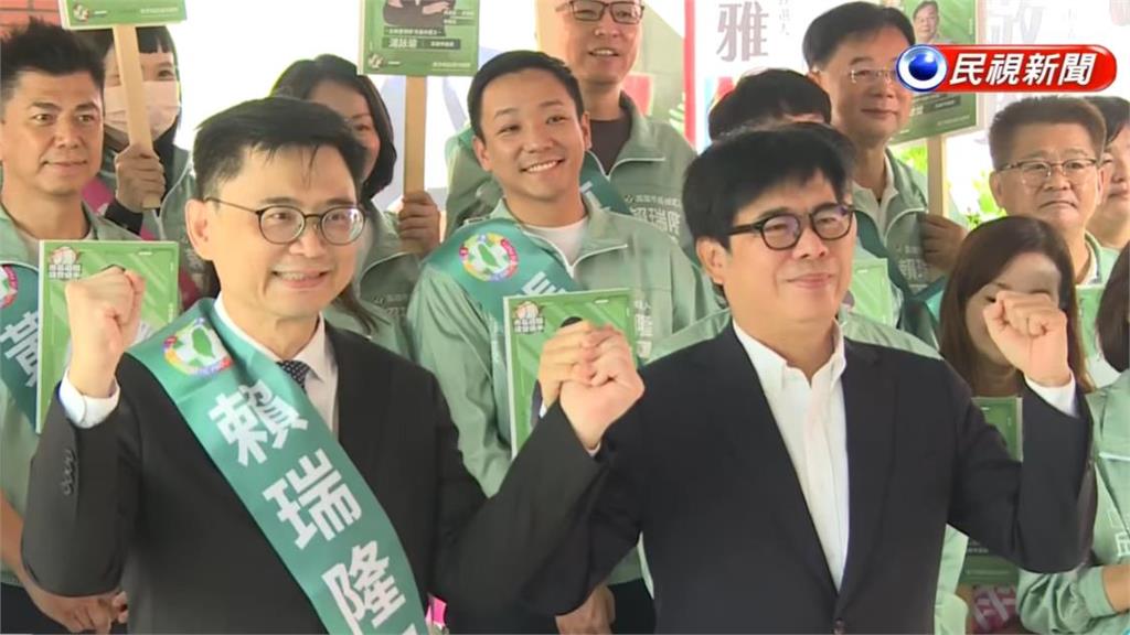 賴瑞隆登記「邱議瑩超早到」互動曝　陳其邁急喊別「這樣」：高雄昔花了6年...
