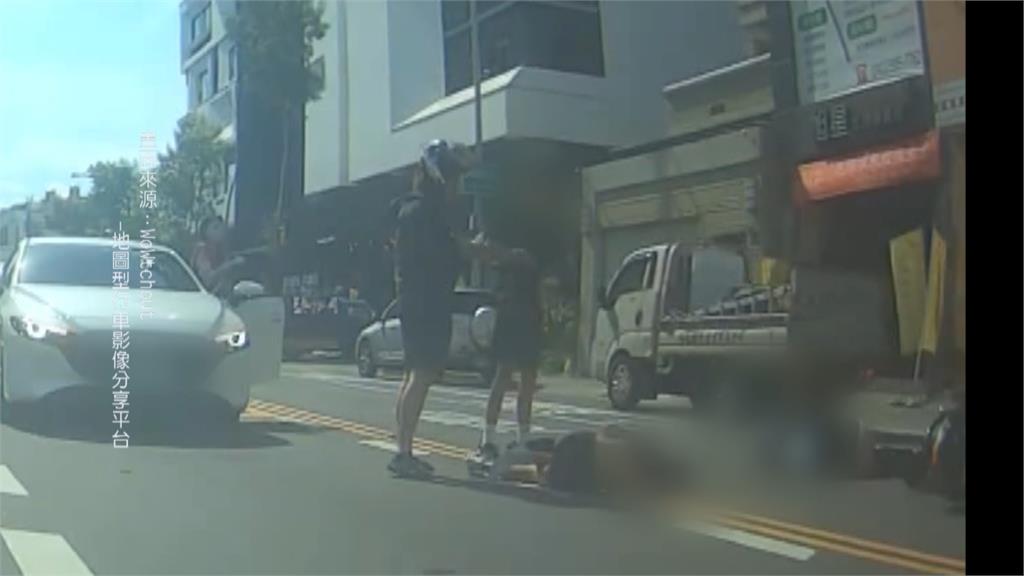 畢業生和同學相約見面 在母校對面過馬路遭撞飛