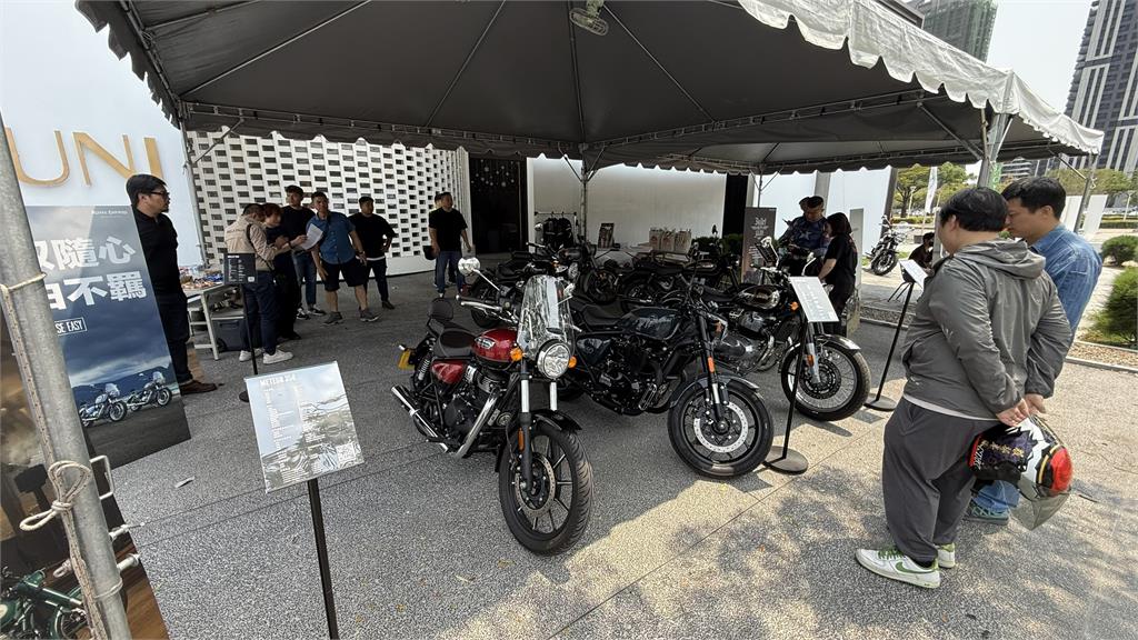 英國品牌重機進軍台灣 四天連假於高雄辦試乘會