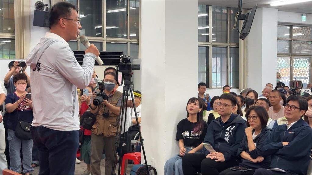 反濫權陳其邁率隊開講 「綠3戰將」被視為下屆高雄市長人選