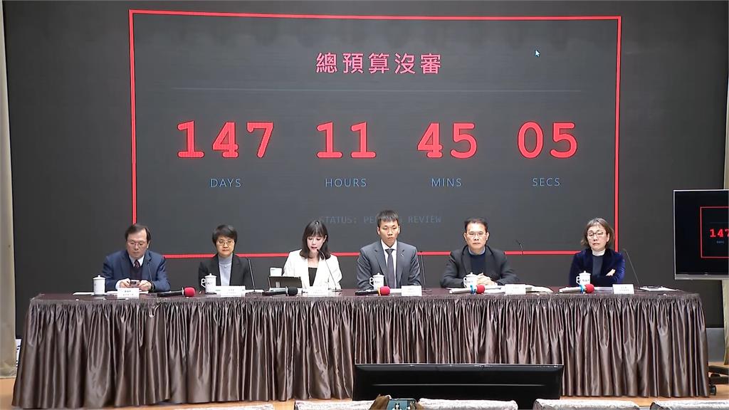 總預算審查朝野協商破局　藍營喊電視辯論綠轟「作秀」