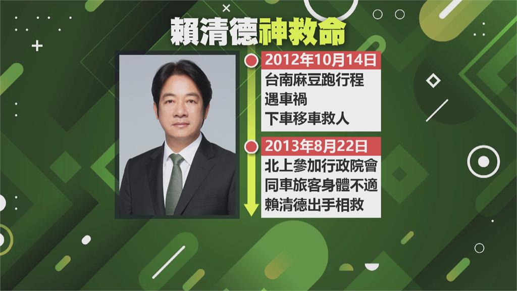 武廟主委「噴射式嘔吐」濺到總統！賴清德「從政第11度」醫師魂再現