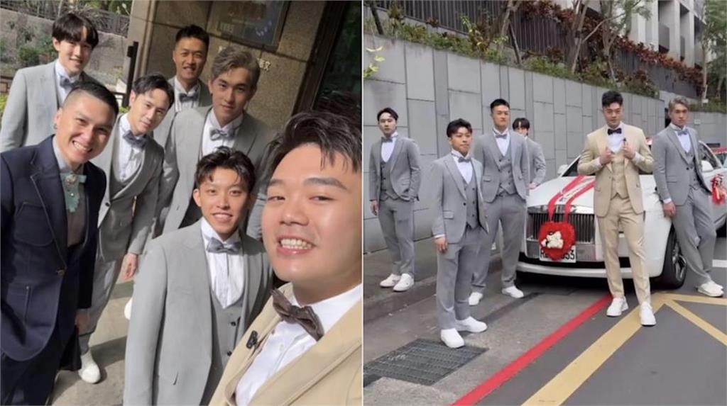 羽球／王齊麟結婚典禮上辦「寶寶性別趴」！運動部長李洋抱病當證婚人：終於有人收服你