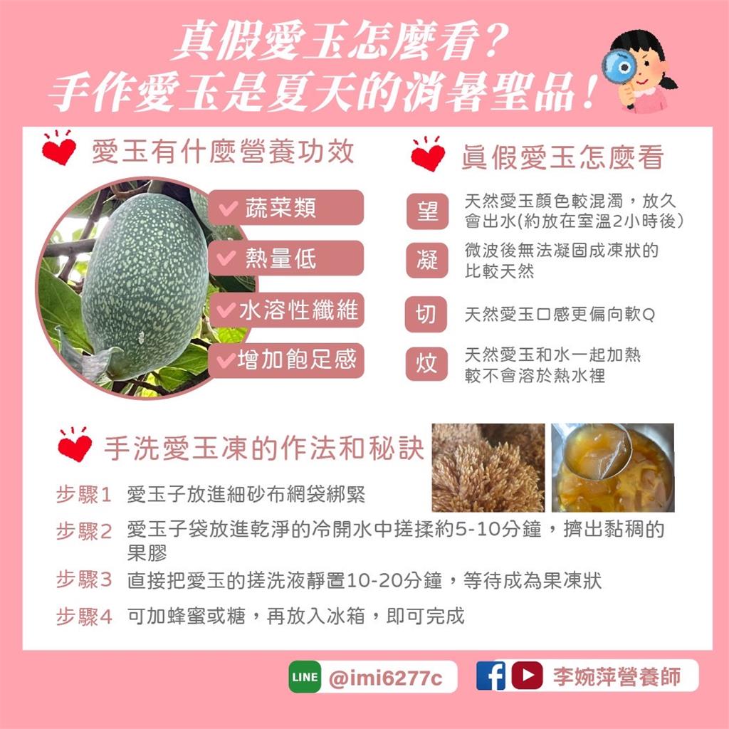 夏日聖品愛玉真假怎麼分?營養師「4招」教你秒判斷:放進微波爐!