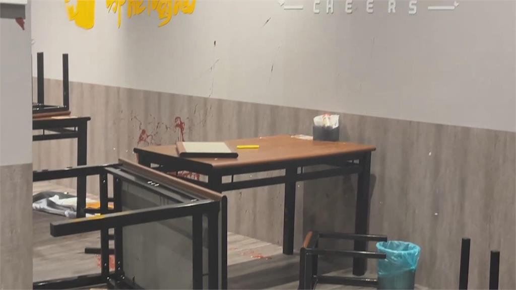 質疑食材不新鮮害身體不適 4人砸店潑漆被逮