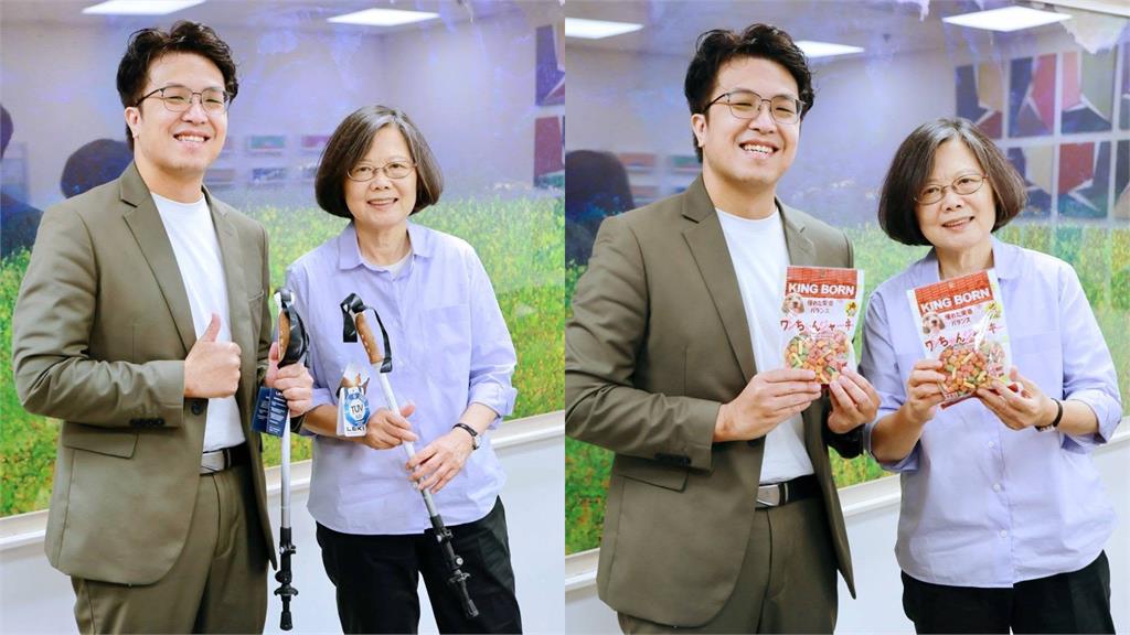 沈伯洋禮物慘遭蔡英文餵狗!鐵證流出「真相大反轉」萬網笑瘋:跟媽媽一樣
