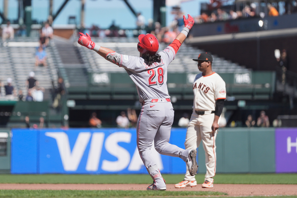 MLB(影)／紅人上演不可思議大逆轉！9局上11人次猛攻灌7分擊敗巨人