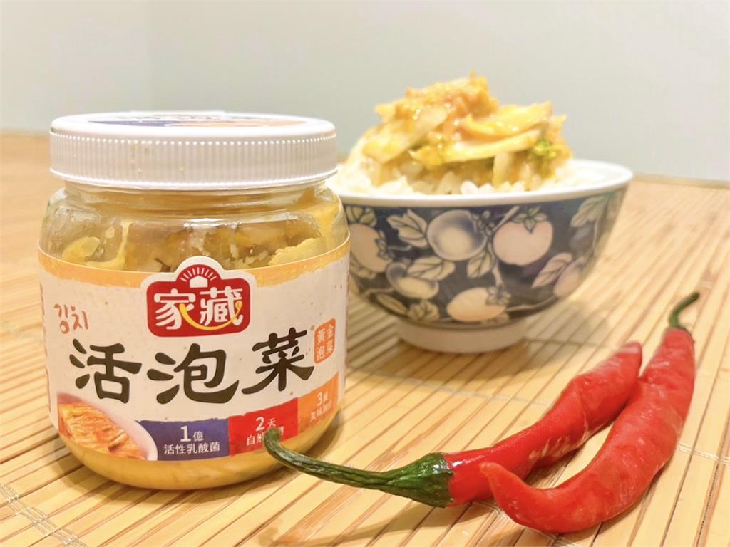 「家藏活泡菜」全聯搶先上市，比菲多這次用益生菌讓泡菜「活」起來