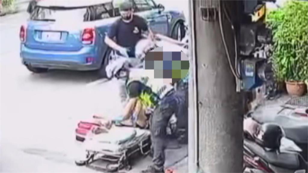 超商外遇隨機砍人! 50歲「正義爸」聽學童呼救擋刀