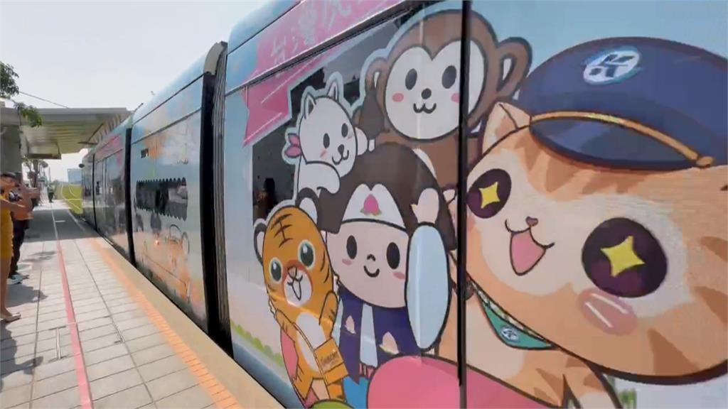高捷春節推「蜜柑萌虎號」彩繪列車　再加碼超人力霸王列車