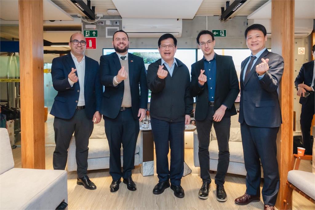 快新聞/巴西聖保羅轉機會晤友台州議員 林佳龍致謝:不畏寒風與威脅堅定挺台