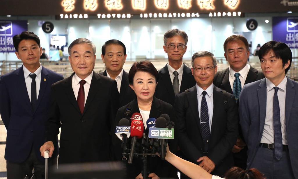 快新聞／昨深夜啟程出訪澳洲　盧秀燕談關稅：中央地方一條心