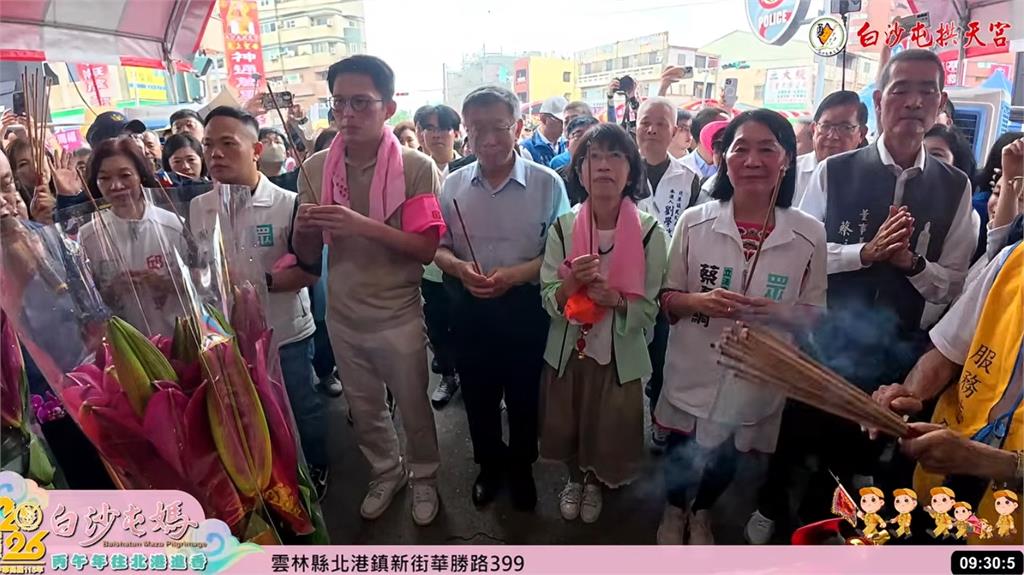 柯文哲喊白沙屯好處「沿路吃都免錢」！香燈腳見「超扯1幕」嘆：難怪媽祖顯聖拉警報