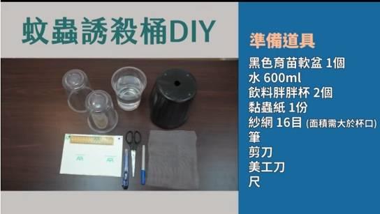 快新聞／台南登革熱增191例　專家鼓勵民眾DIY「簡易產卵誘集桶」捕蚊