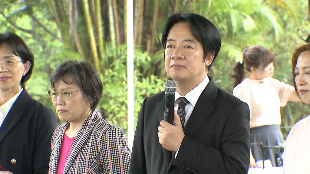 總統視察保二無人機中心　賴總統盼無人機列入警消配備