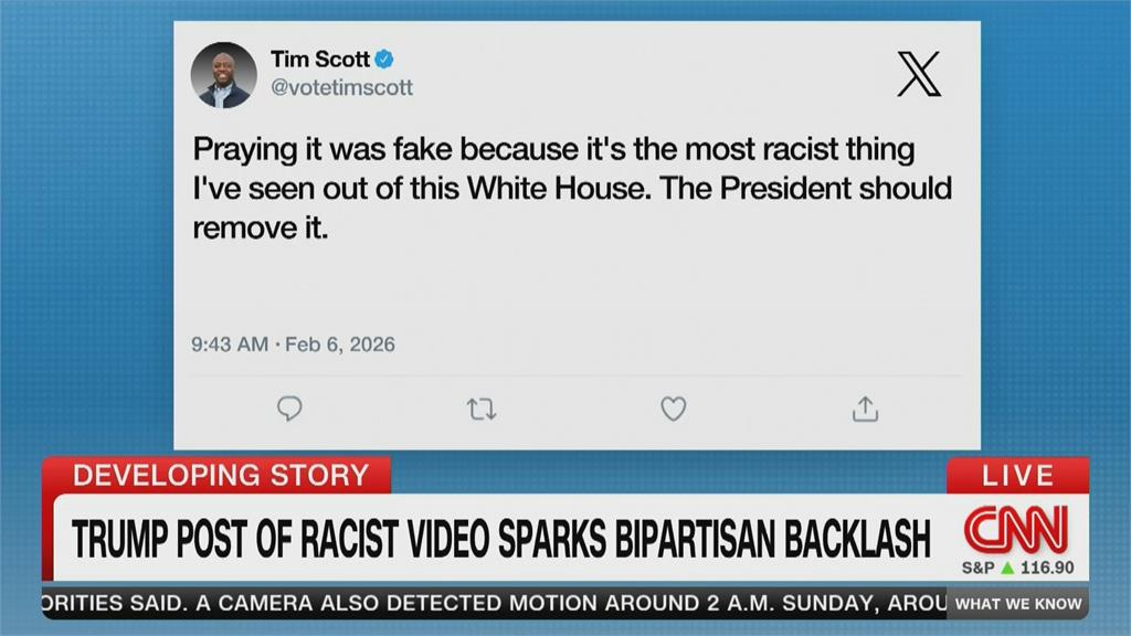 歐巴馬夫婦被P成猿猴　川普轉發爭議影片拒絕道歉