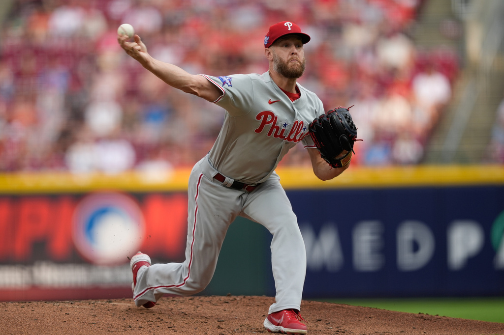 MLB(影)／費城人王牌右投惠勒恐無緣明星賽！怒批聯盟新規定不合理