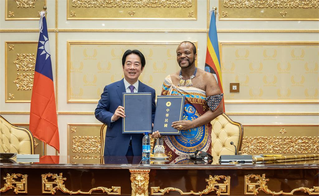 快新聞／賴清德訪史瓦帝尼簽協定　強化邦誼抗中壓