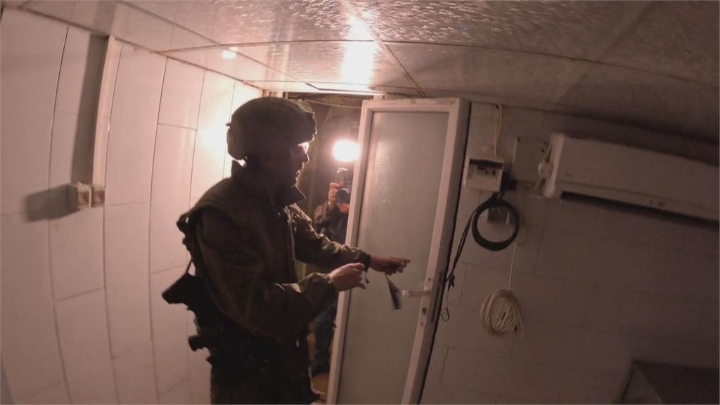 以色列軍方公布西法醫院下　哈瑪斯指揮部地道