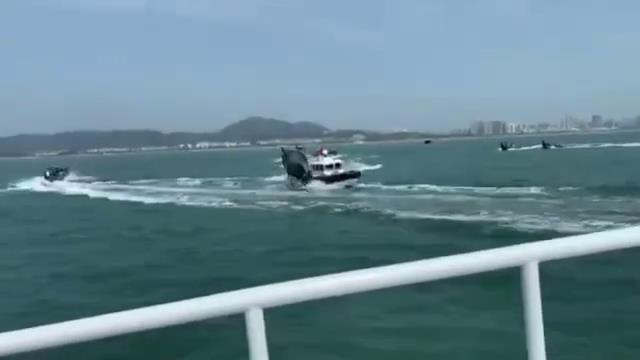 台灣海巡遭中國船報復衝撞？海巡署澄清造謠：實為2020年資料畫面