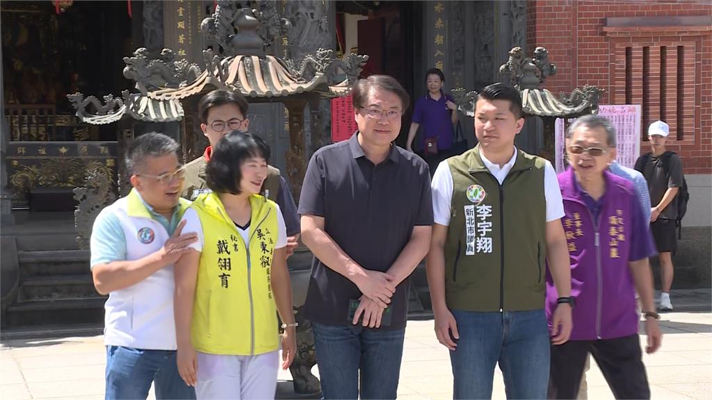 護國繞境上山下海衝衝衝! 林右昌挺罷狂催票