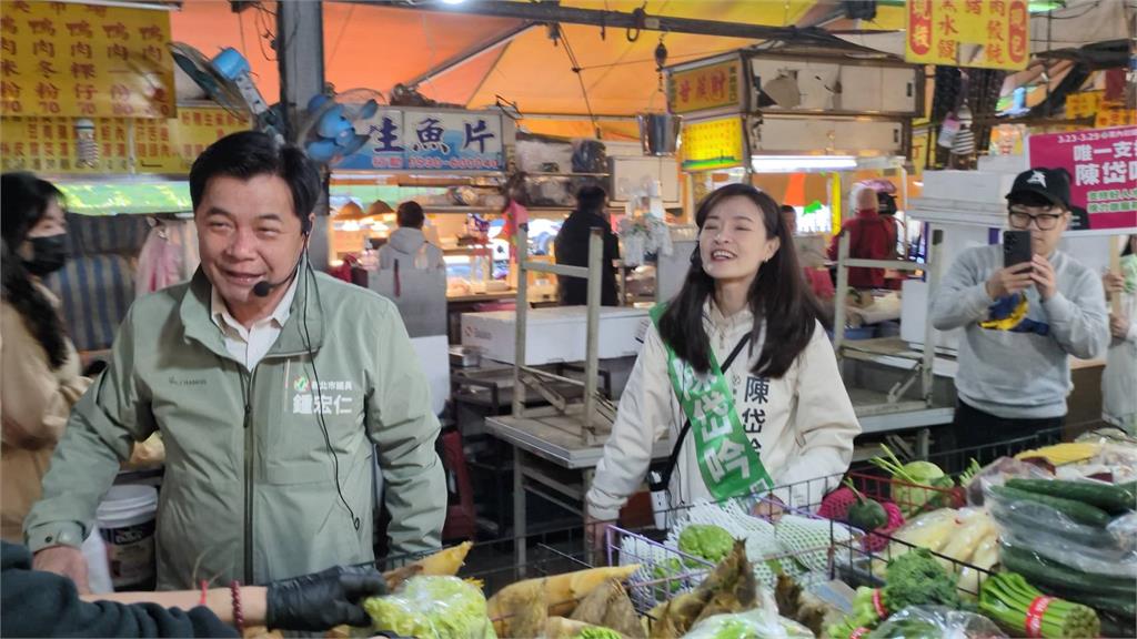 吳秉叡布局新莊聯合作戰　鍾宏仁：陳岱吟是四人名單重要人選