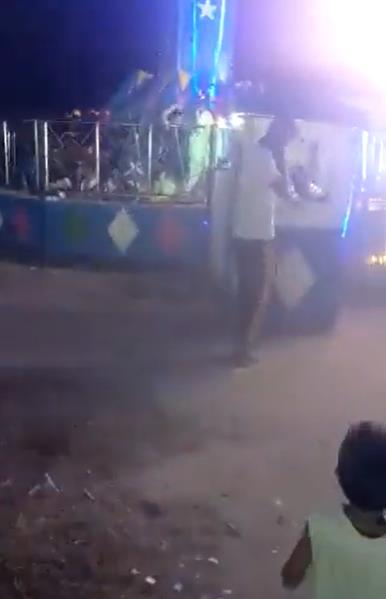 印度「大怒神」故障載50人高空落地！遊客當場噴飛衝擊畫面曝光