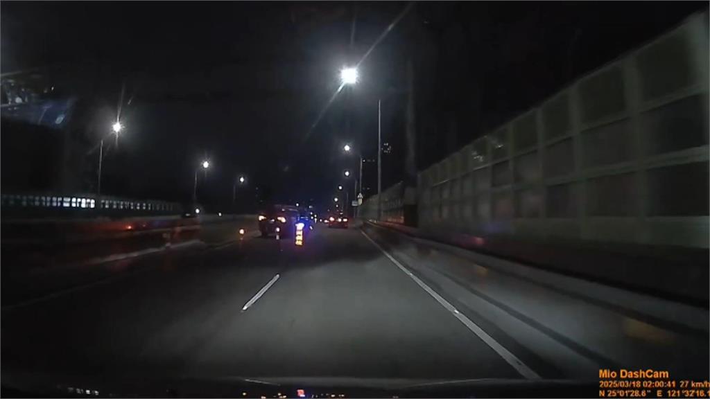 驚險! 環保局人員深夜稽查遭逆向追撞 警竟問:是否看到車牌
