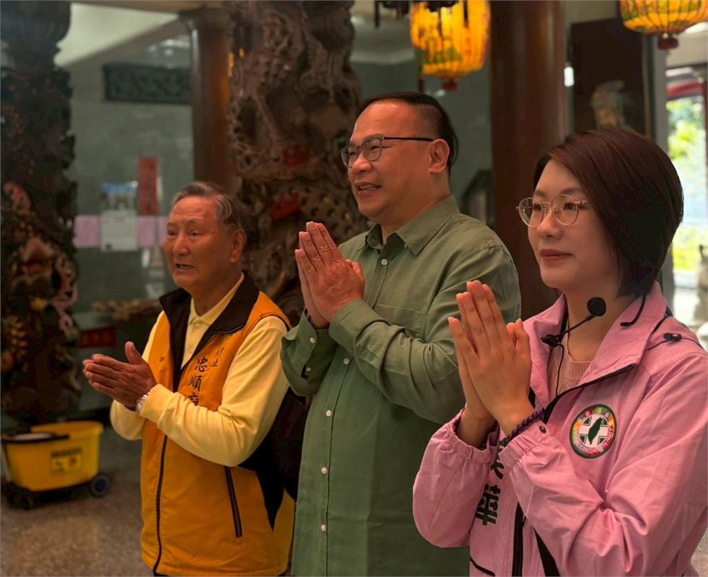 揪王義川訪最夯打卡點 蔡美華聖德宮宣誓：把汐金萬的美好介紹給全世界
