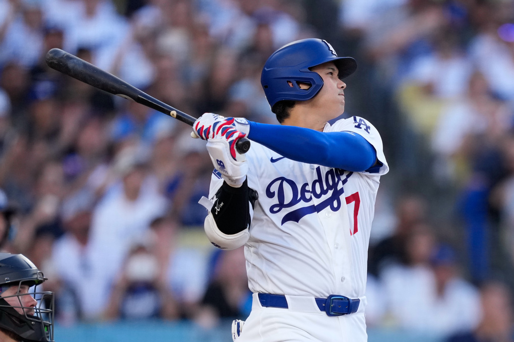 MLB(影)／大谷翔平生涯全壘打極限在哪裡？官網專家推算將會超過500轟