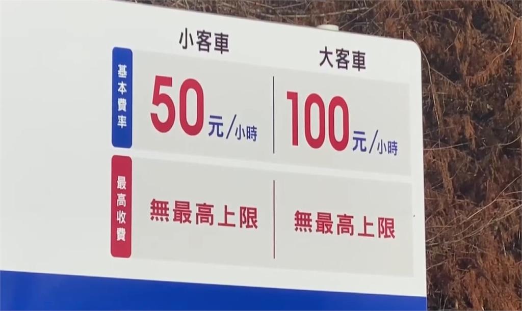 清境委外經營停車場改採收費制　收費「無上限」占位車宿露營族跑光