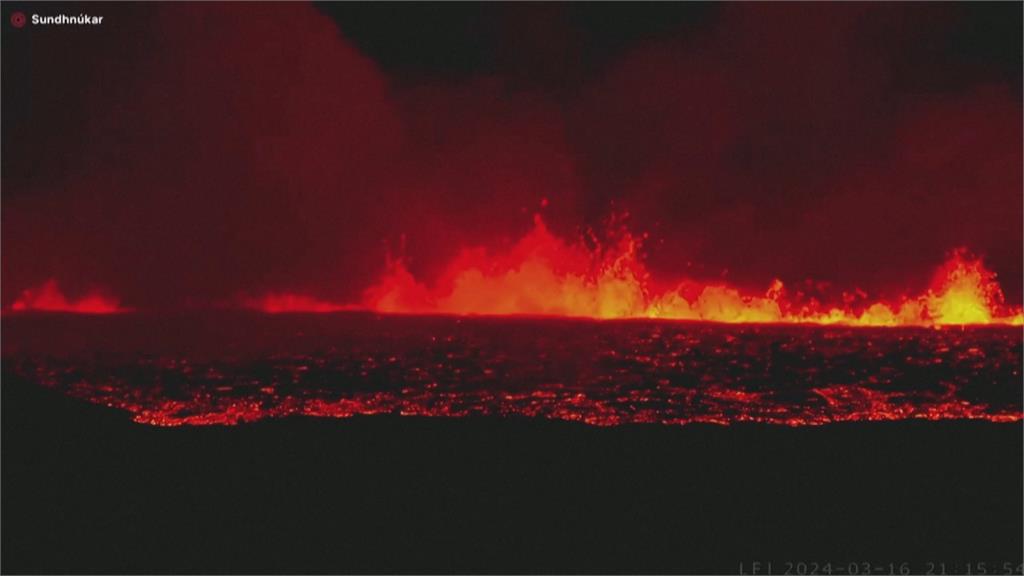 冰島火山又噴發! 當局宣布緊急狀態　4千人急撤離