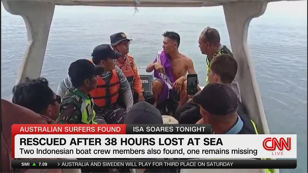 海上漂流38小時！　6人奇蹟獲救
