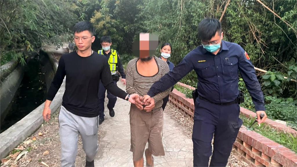 歹路嘸通走! 身揹四條通緝案 男子不想入獄躲廢棄農舍仍被逮