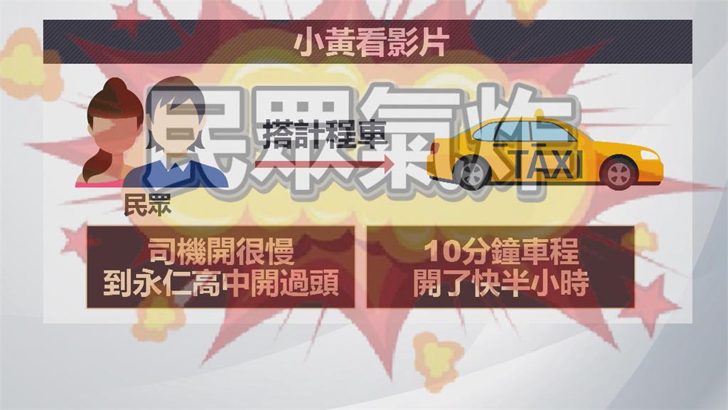 台南乘客怒控計程車疑故意開慢！警方：最高可處１２００元