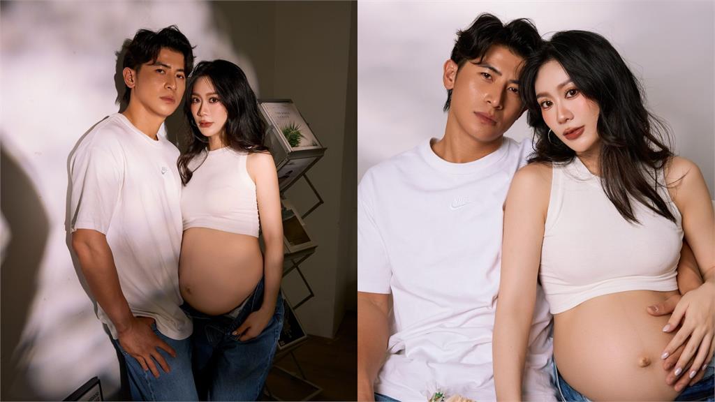 台灣隊長陳傑憲「陪拍孕婦寫真」超反差!顏值沒輸「香炸啦啦隊老婆」網驚:正常嗎