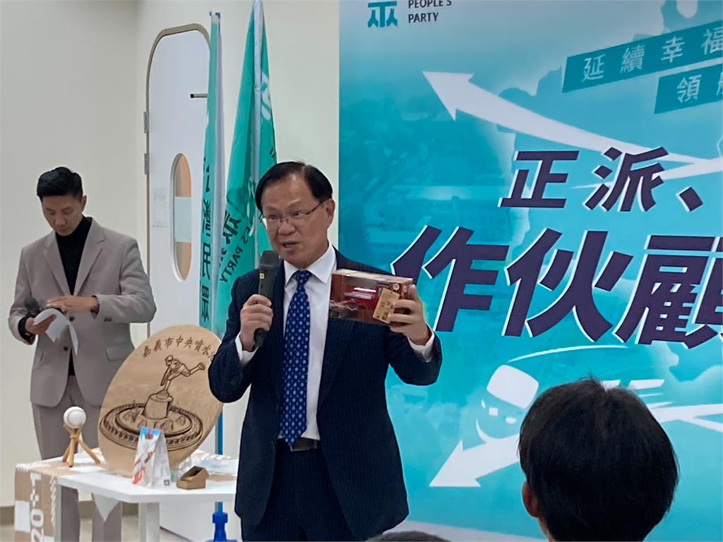 快新聞／黃國昌強調藍白合作　宣布「這人」參選嘉義市市長　　