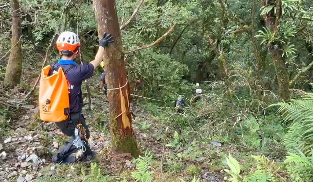 馬博橫斷遇暴雨　山友過溪遭沖走　空拍機尋獲疑無生命跡象