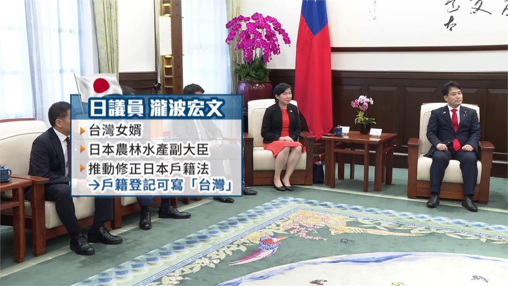 日本自民黨高層訪台拜會總統　中國跳腳　：　台灣不存在什麼總統