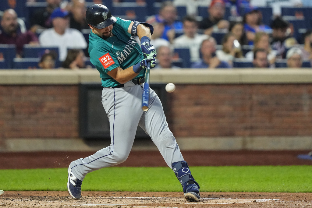 MLB(影)/全壘打王勞雷第47轟出爐! 可惜水手仍兵敗威廉波特