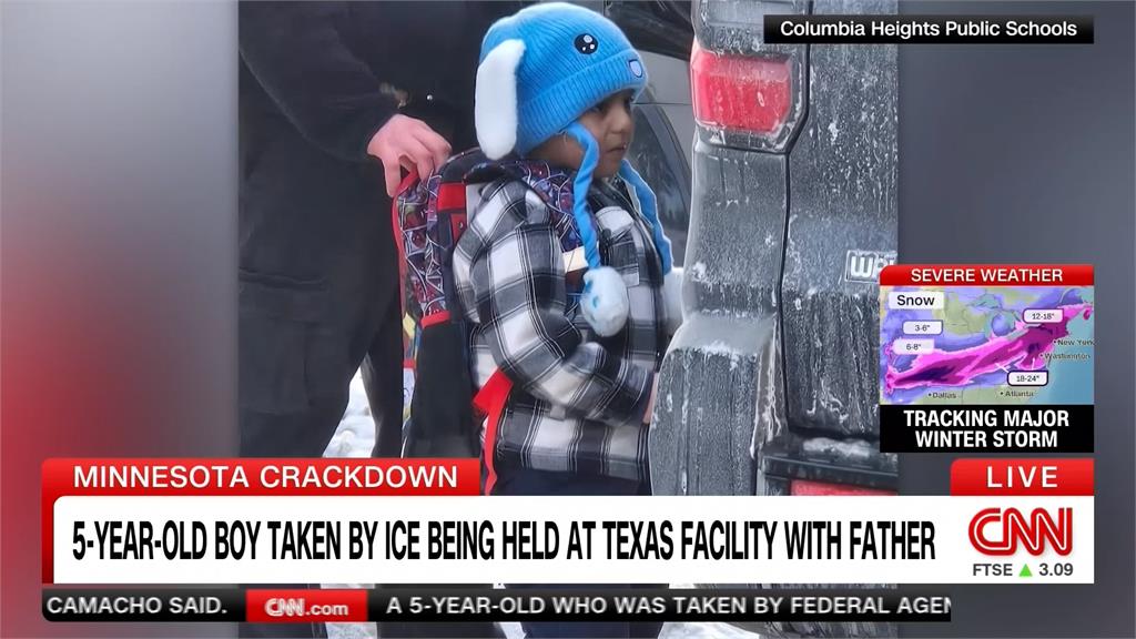 美ICE帶走5歲童爆爭議！　副總統范斯：難道要讓他冷死？