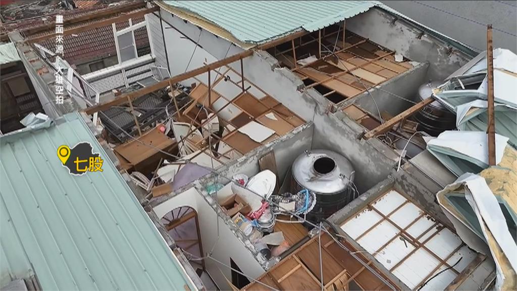 丹娜絲重創七股西寮里 「水淹150公分」停水電、斷網如孤島