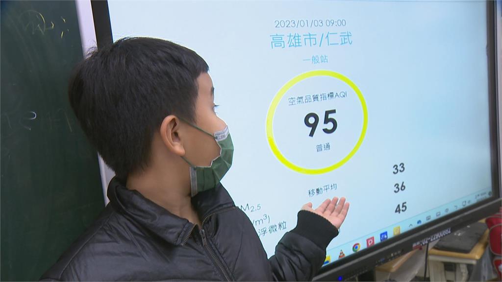 改善學生上課環境 左營國中推班班有空氣清淨機