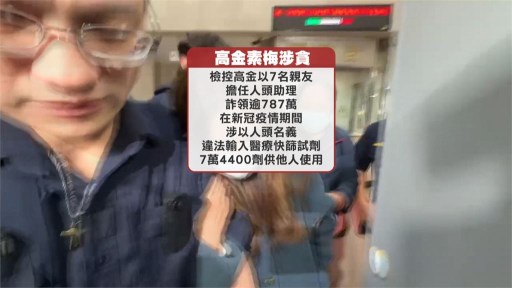 高金素梅涉貪首出庭堅稱清白　被問「大帳房張俊傑下落」反應曝